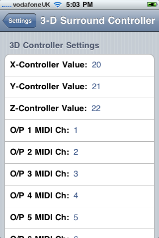 3D Surround Controller